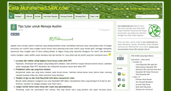 Desktop Screenshot of cara-muhammad.com